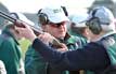 Clay Shooting And Coaching At The British Shooting Show