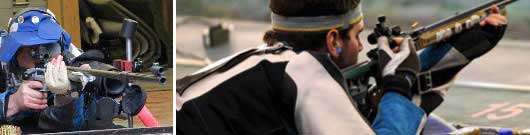 Match Target Shooting At The British Shooting Show 2014