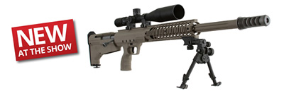 NEW HT1 Bull Pup in calibres .55 BMG, 416 Barrett, 408 Cheytac At The British Shooting Show