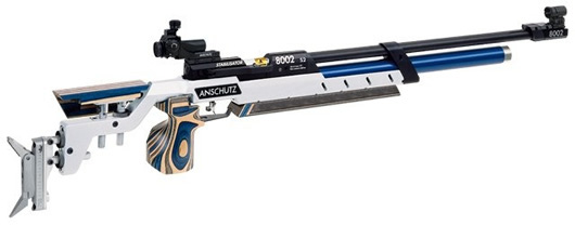 Anschutz 8002 Aluminium PRO Grip .177 At The British Shooting Show Anschutz 8002 Aluminium PRO Grip .177 At The British Shooting Show