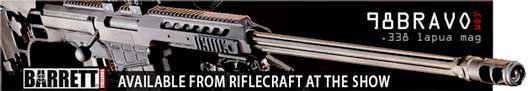 Barrett 98 Bravo At The British Shooting Show Barrett 98 Bravo At The British Shooting Show