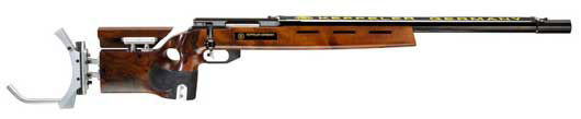 Keppeler 300 m Free Rifle with Walnut Stock At The British Shooting Show