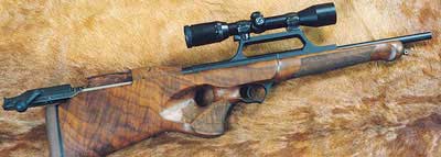 Bull Pup Rifle At The British Shooting Show