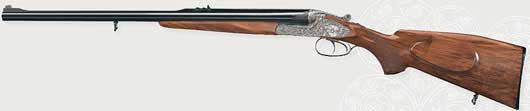 Safari 160 AE Double Rifle At The British Shooting Show