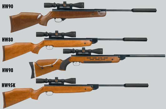 Weihrauch Springer air rifles At The British Shooting Show