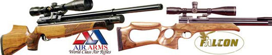 Airarms and Falcon Air Guns At The British Shooting Show