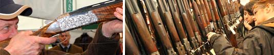 Shotguns At The British Shooting Show