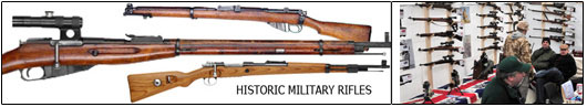 Historic Military Rifles At The British Shooting Show