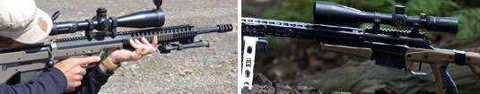 Modern Tactical Rifles At The British Shooting Show