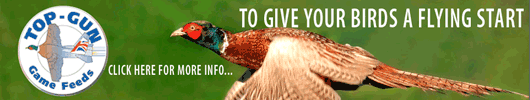 Top Gun Game Feeds At The British Shooting Show